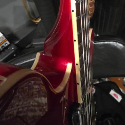 Vintage VSA500-CR Reissued Series Semi-Hollow 2010s Cherry Red image 6