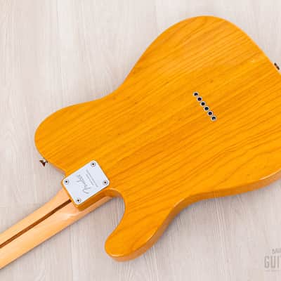 2019 Fender Japan Limited Autumn/Winter Collection Telecaster Natural Lacquer w/ Custom Shop Pickups, Tags, CoA & Case, MIJ image 15