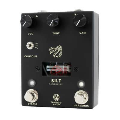 Walrus Audio Silt Harmonic Tube Fuzz Effects Pedal (black) image 3