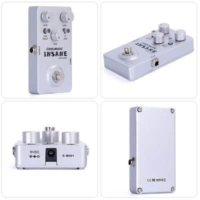 New Cool Music Insane Distortion Guitar Effects Pedal C-D101 2020 image 3