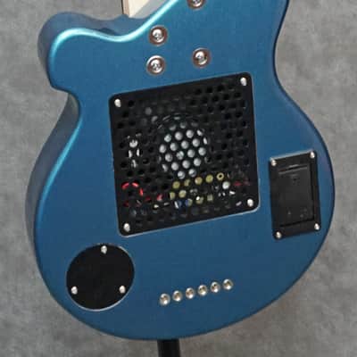 Pignose Travel Electric Guitar PGG-259 2026 - Metallic Blue with Gig Bag & Pro Setup image 3