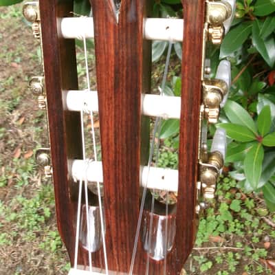1977 Kazuo Yairi YC-30 AMAZING RAMIREZ STYLE Classical Concert Guitar+Hard Case plus more extras image 5
