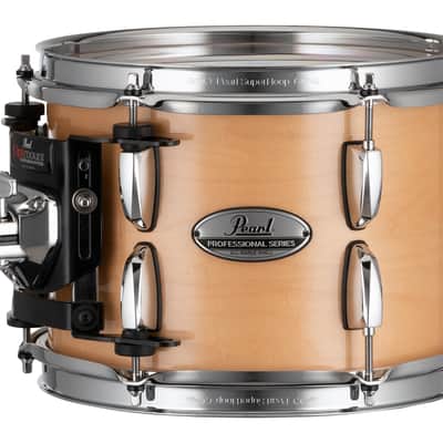 Immagine Pearl PMX Professional Series Maple 8x7" Natural Maple Lacquer #102 Rack Tom Tom Drum | Optimount | NEW | Authorized Dealer - 1