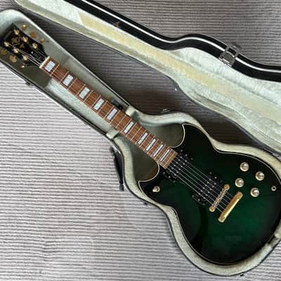 Yamaha SG700S in Rare Trans Green with Case – MIJ November 1998 image 1