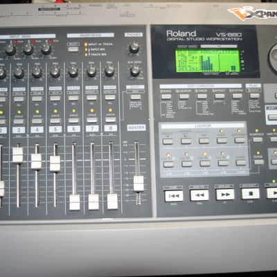 Roland VS-880 Digital Studio Workstation w/ VS8F-1 Effect Expansion Board & Spare Hard Drive - Works image 4