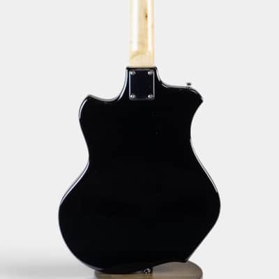 UNICA Style Black Custom Electric Guitar Soviet Era Reissue Rare USSR Retro image 2