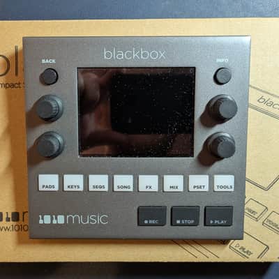 1010 Music Blackbox Desktop Compact Sampling Studio 2016 - Present - Black image 3