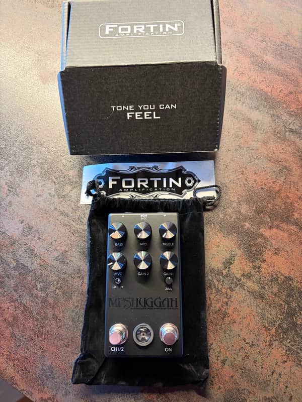 Fortin Amplification Meshuggah Signature Preamp / Distortion 2025 - Present - Matte Black Bild 1