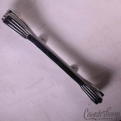 Ludwig Mach Lug Bass/Tom/Marching Snare Drum Vintage 70s Chrome High-Tension USA image 2