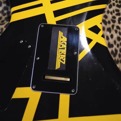 Kramer ,80,S Maple Body Yellow Bumble Bee Striped Paint Job Charvel Japan Neck image 11