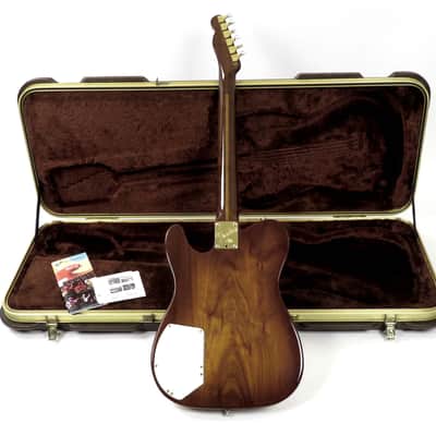 1983 Fender Telecaster Walnut Elite - Rare Model with Beautiful Wood Grain - Original Case and Fender Price List image 4