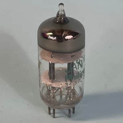 Vintage Philips ECH JAN 12AT7WC ECC81 Halo Getter Tube! T204 image 4