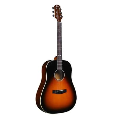 WINZZ AFM16-SD Slope Shoulder Dreadnought Solid Sitka Spruce Acoustic Guitar with Reinforced Carbon Fiber Neck image 13