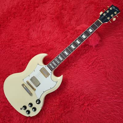 Bacchus BSG-68V SG Standard 1998  - Vintage Series - White  - Made In Japan MIJ image 2