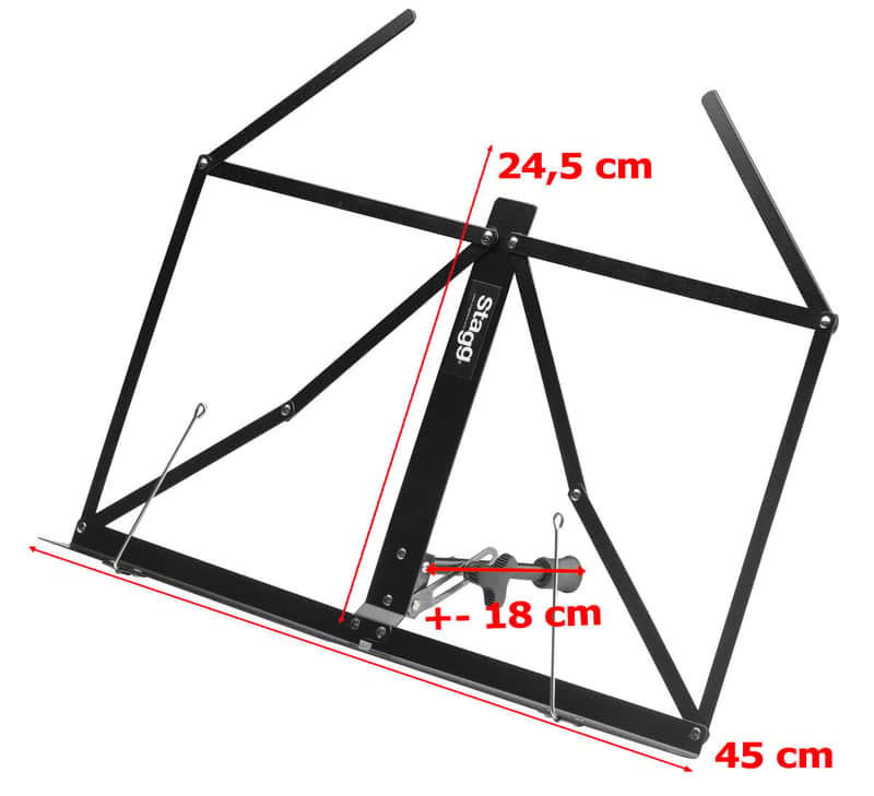 Stagg Desktop Music Stand with Bag image 1