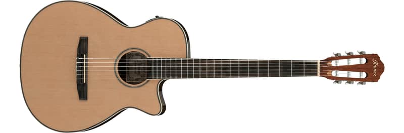 Ibanez AEG8TNE-NT Cutaway Acoustic/Electric Guitar (Natural) image 1