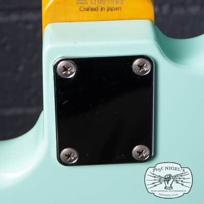Fender Japan JB62-US Jazz Bass Sonic Blue – US Pickups Flame Maple Neck CIJ image 24