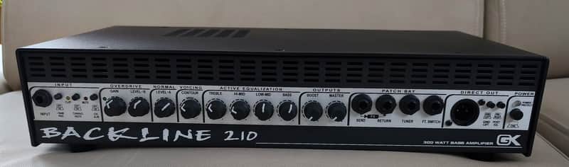 Gallien-Krueger Backline 210 2-Channel 300-Watt Bass Amp Head (not ampeg, swr) image 1