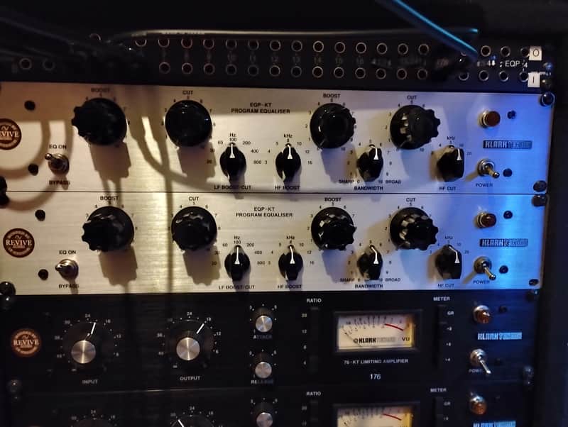 Klark Teknik EQP-KT Classic Tube Equalizer 2017 - 2019 - Silver image 1