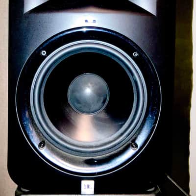 JBL LSR308 8" 2-Way Powered Studio Monitor (Pair) 2010s - Black image 2