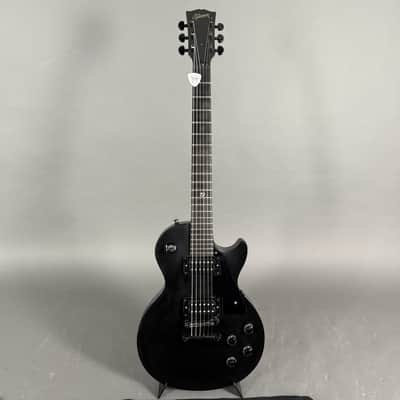 2000 Gibson Les Paul GOTHIC Studio Black in Browncase image 16
