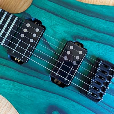 Caparison Dellinger II FX-AM Dark Green Matt With Case - Railhammer Pickups image 19