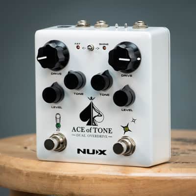 NUX NDO-5 Ace ot Tone Dual Overdrive Pedal w/Box - Preowned image 1