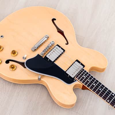2023 Gibson Custom Shop Historic 1959 ES-335 VOS Vintage Natural w/ Case, Tags & CoA image 7