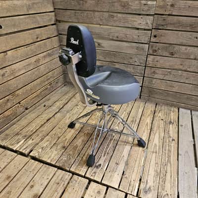 Drum Stool Pearl Roadster 2000BR With Back Rest USED! RKRDS200526 image 2