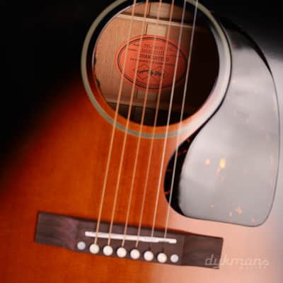 Epiphone Inspired by Gibson Custom 1942 Banner J-45 Reissue Vintage Sunburst image 10