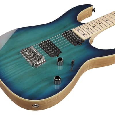 Ibanez RG652AHMFXNGB Prestige RG Electric Guitar 6-String - Nebula Green Burst + Case M20RG image 12