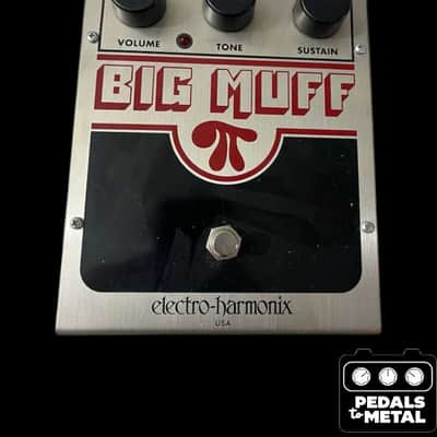 Electro-Harmonix Big Muff Pi 2000 - Present - Silver / Black / Red - X18359 image 2
