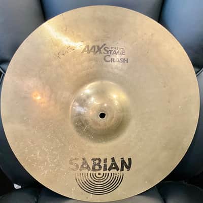 Sabian 18" AAX Stage Crash Cymbal 1993 - 2001 - Natural image 2