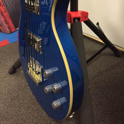 Daisy Rock Retro-H-Bass 2005 Sparkle Blue image 4