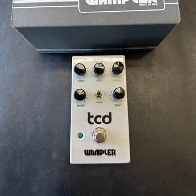 Wampler TCD Compulsion Drive Overdrive Distortion Pedal - Sparkle Platinum- New! image 3