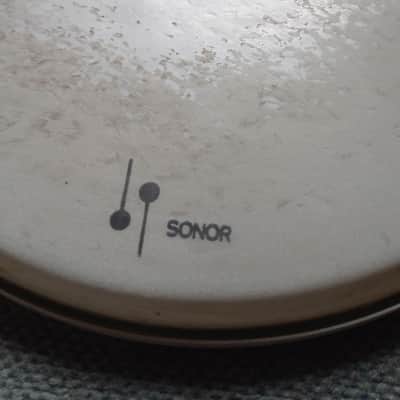 Sonor Rare Vintage Sonor Remo drum head 12" 70s - Classic white coated image 4