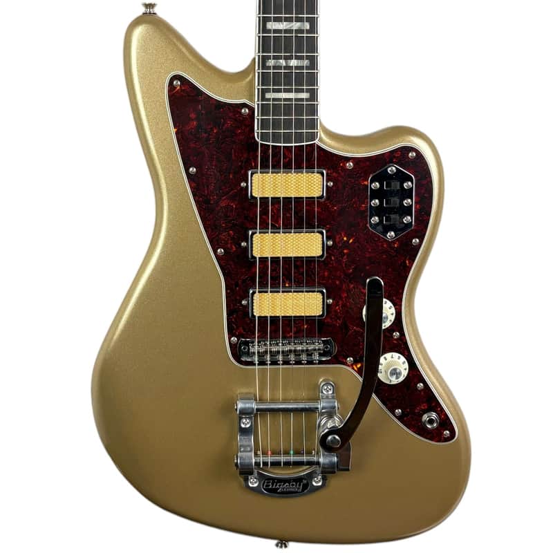 Fender Gold Foil Jazzmaster 2023 - Shoreline Gold image 1