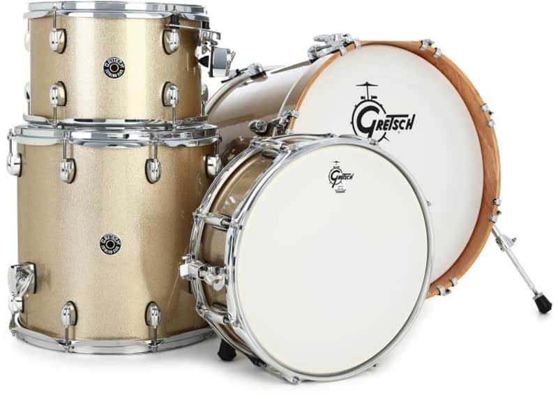 Gretsch Drums Catalina Club 4-piece Shell Pack - Sahara Sparkle image 1