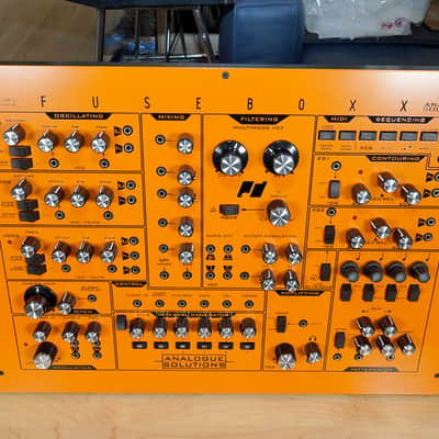 Analogue Solutions FuseBox X Polyphonic Synthesizer 2022 - Present - Orange image 2