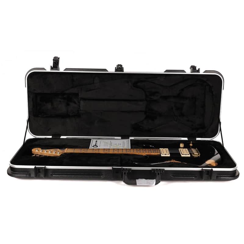 Charvel Custom Shop San Dimas Nitro Aged Faded Black 2024 - Nitro faded black