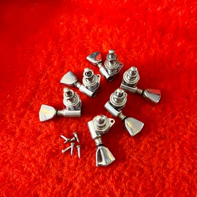 Yamaha  SA-1000 SG-1000 guitar tuners 1980 - Chrome original vintage MIJ Japan image 2