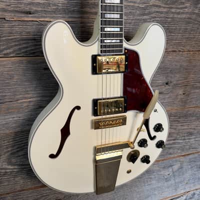 Used Gibson Custom Shop Alex Lifeson "Inspired By" ES-355 2008 - Alpine White image 5
