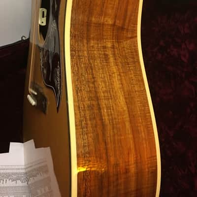 Gibson Custom Koa Hummingbird with OHSC and LR Baggs Anthem SL Pickup. Make me an offer! image 5