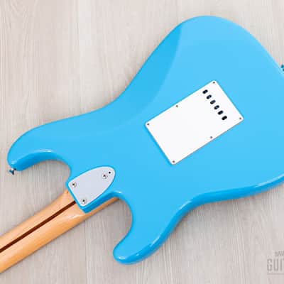 2022 Fender Japan Limited International Color Series Stratocaster Maui Blue image 15