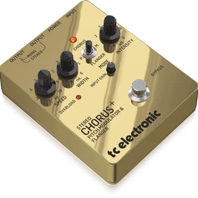 TC Electronic SCF SE Gold Stereo Chorus Flanger Pedal - Special Edition Gold image 3
