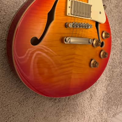 Epiphone Les Paul ES Limited Edition 2016 Semi-Hollow - Cherry Burst image 4