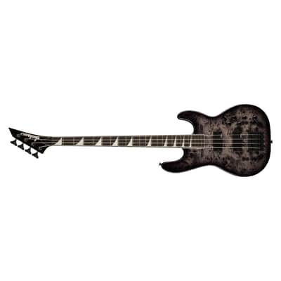 Jackson JS Series Concert Bass CB JS3P 4-String Right-Handed Bass Guitar with Poplar Body and Maple Neck (Transparent Black) image 6