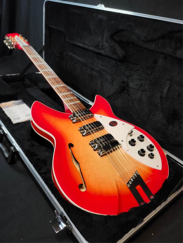Rickenbacker 1993Plus Fire Glo, 12-String, 3X Toaster Pups, Stereo, w/HSC 2026 image 1