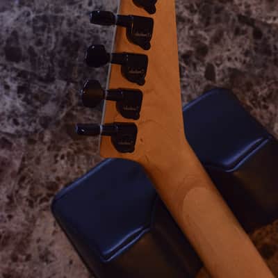 Jackson DK2 Dinky Reverse Headstock MIJ Japan EMG-HZ Floyd Rose DK-2 Super Strat Japanese Guitar image 12