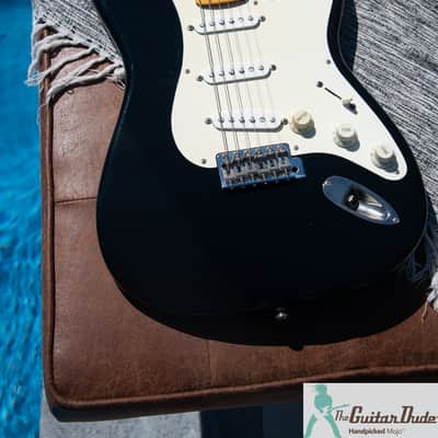 1993-94 (Grunge Era) Fender ST-57 Stratocaster Reissue - Made in Japan - "Blackie Vibes" - Pro Set Up w Perfect Frets/Action/Intonation! image 11